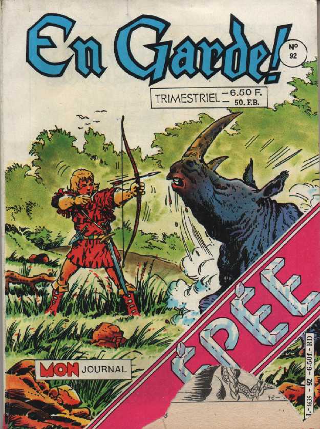 Scan de la Couverture En Garde n 92